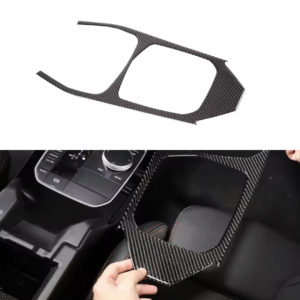 Blød kulfiber sticker til BMW 1/2 Serie F40 F44 (2020–2023) – Midterkonsol ramme
