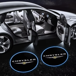 4 stk. LED Dørprojektor til Chrysler – Velkomstlys med Stil