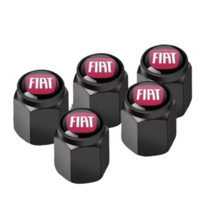 5 stk. Dækventil Hætter til FIAT 500, Ducato, Punto, Panda m.fl.