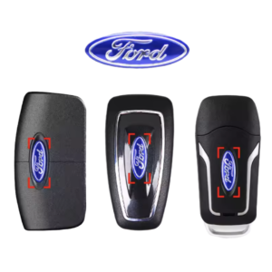 5 stk. Ford Logo Stickers – 21MM Emblem til Bilnøgler og Fjernbetjening
