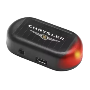 Anti-tyveri LED Advarselslampe til Chrysler – Solenergi og Smart Design