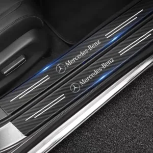5 stk. Carbon Fiber Beskyttelsesstrimmel til Mercedes Benz