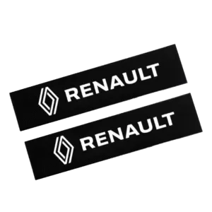 2 stk. Sikkerhedsselebeskyttere i Carbonlook til Renault