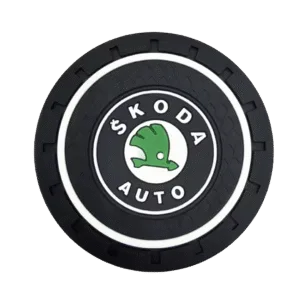 1/2 stk. Silikone Kopholdermåtter til Skoda