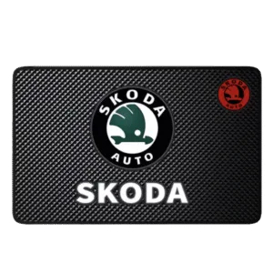 Anti-Skrid Måtte til Skoda – Mobilholder til Instrumentbræt