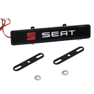 LED-emblem til Frontgrill – Passer til SEAT Leon, Ibiza, Ateca m.fl.